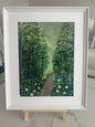 Woodland Escape - Sun bleached Forest Walk - Woodland art decor
