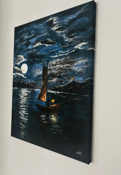 Moonlight Fisherman