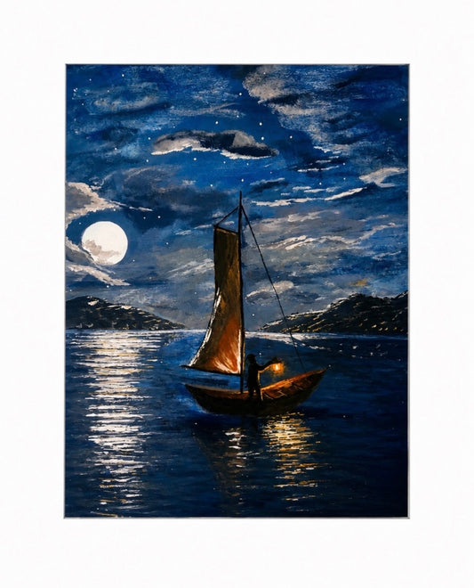 Moonlight Fisherman