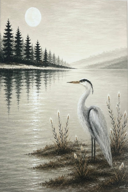 Nordic Heron - A wonderful popular Nordic Palette of smooth grey and cream tones