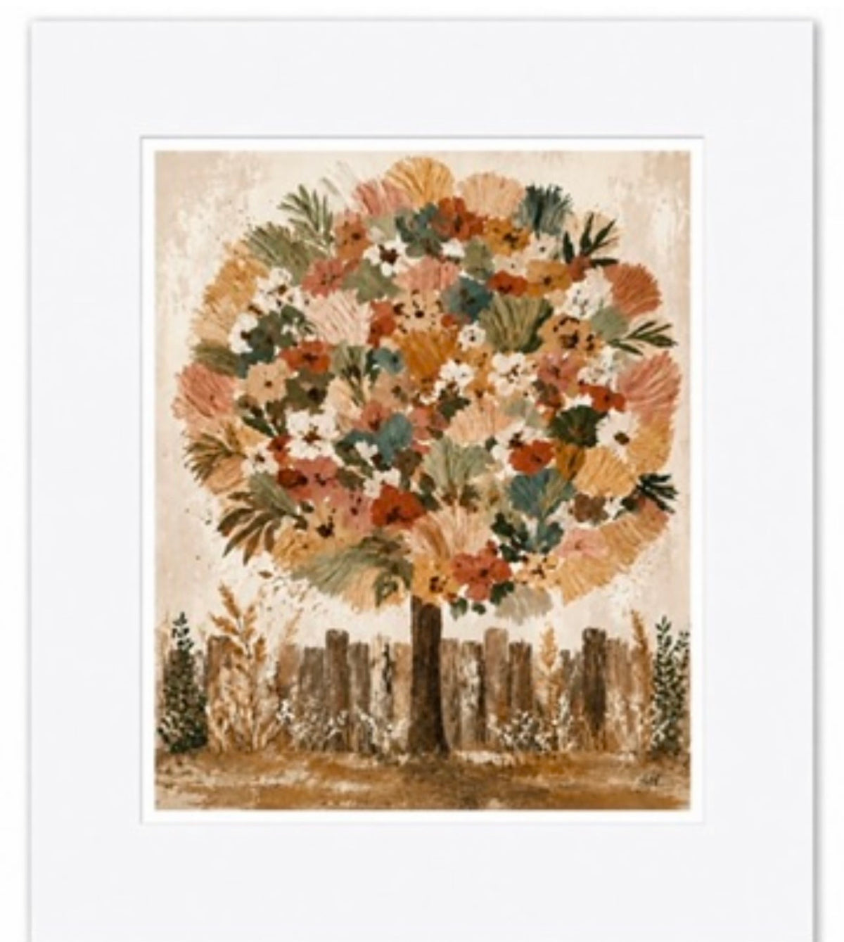 Bohemian Blossom - Boho Art Blossom Tree Wall Art Print