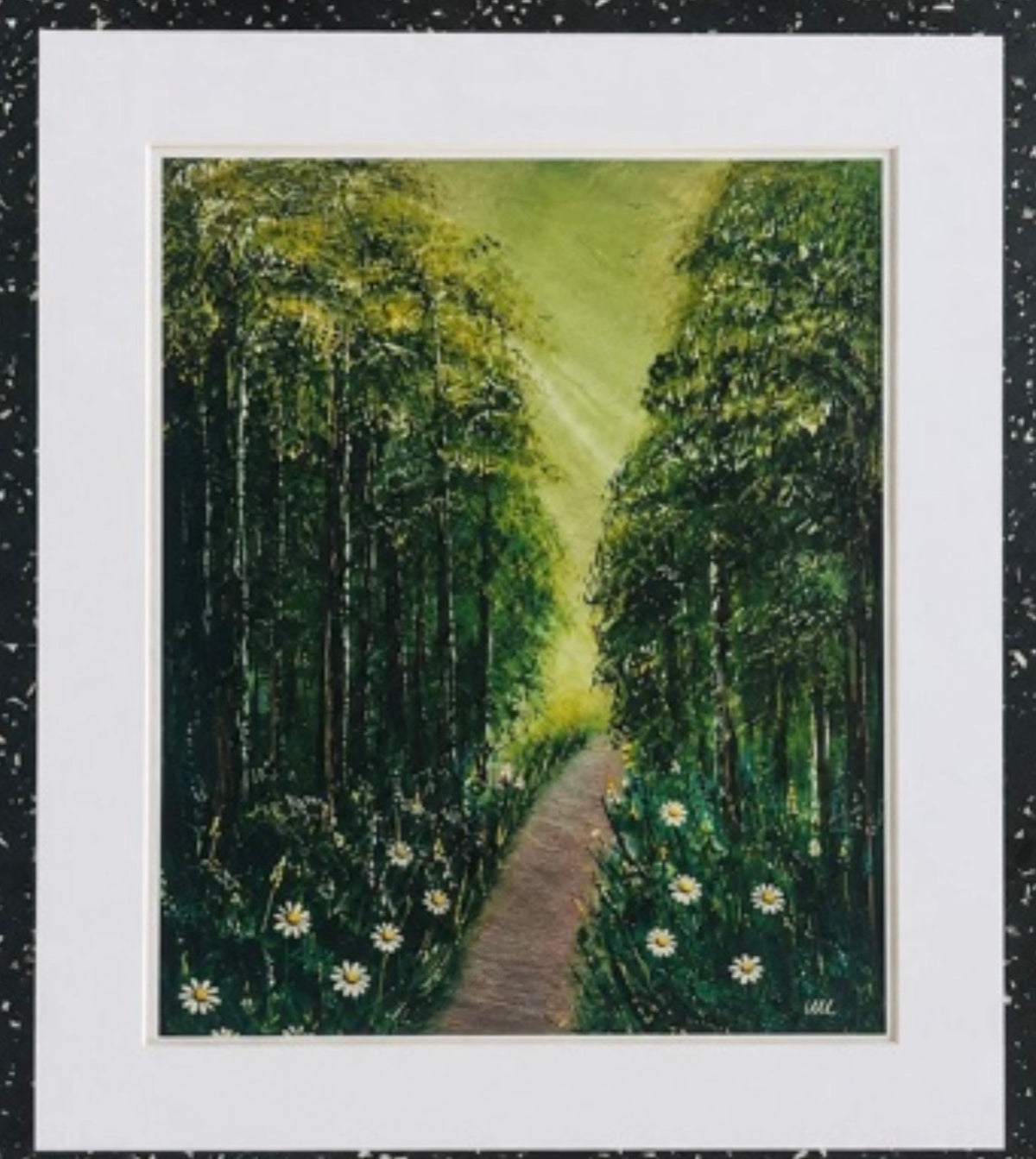 Woodland Escape - Sun bleached Forest Walk - Woodland art decor